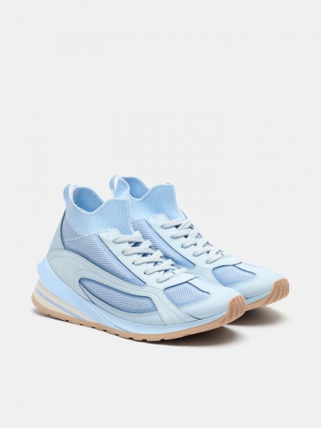 Hoff Herren Seven Flyknit Runner Hellblau