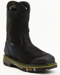New Arrivals Cody James Men's Waterproof Met Guard Western Work Boots - Composite Toe | Black