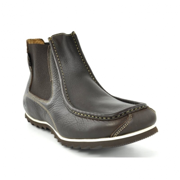 Snipe Herren Chelsea Boot Ripple 42291 marron