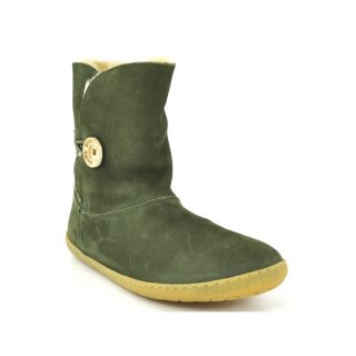 Snipe Damen Barfußboot 05490 kaki mit Warmfutter