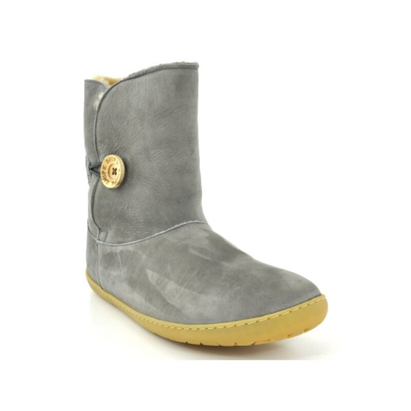 Snipe Damen Barfußboot 05490 gris mit Warmfutter