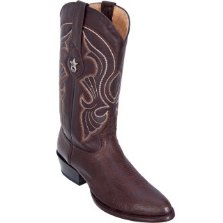 Los Altos Men's Brown Bull Shoulder Boots | Brown