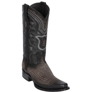 Los Altos Men's Shark Skin Boots Grey European Toe | Grey