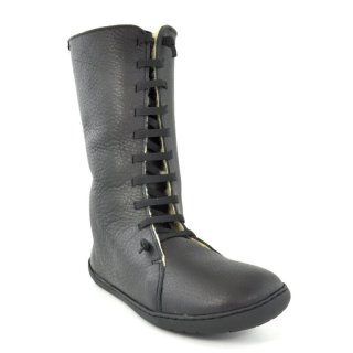 Snipe Damen Barfußstiefel 05289 negro mit Warmfutter
