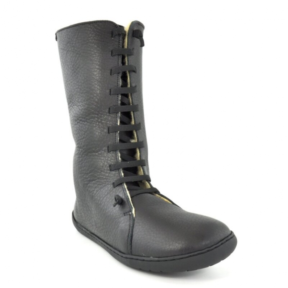 Snipe Damen Barfußstiefel 05289 negro mit Warmfutter