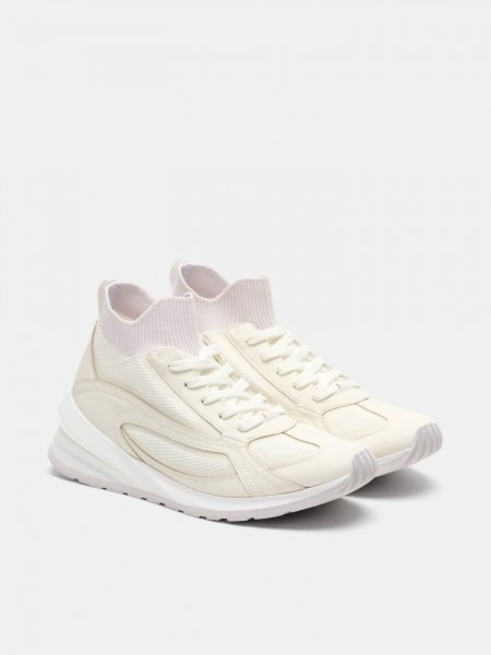 Hoff Damen Seven Flyknit Runner Off White