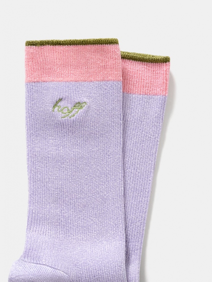 Hoff Damen Rosa-Lila Socken