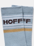 Hoff Herren Hellblaue Logo-Socken