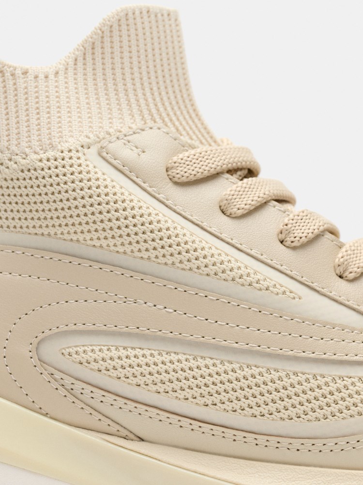 Hoff Herren Seven Flyknit Runner Beige
