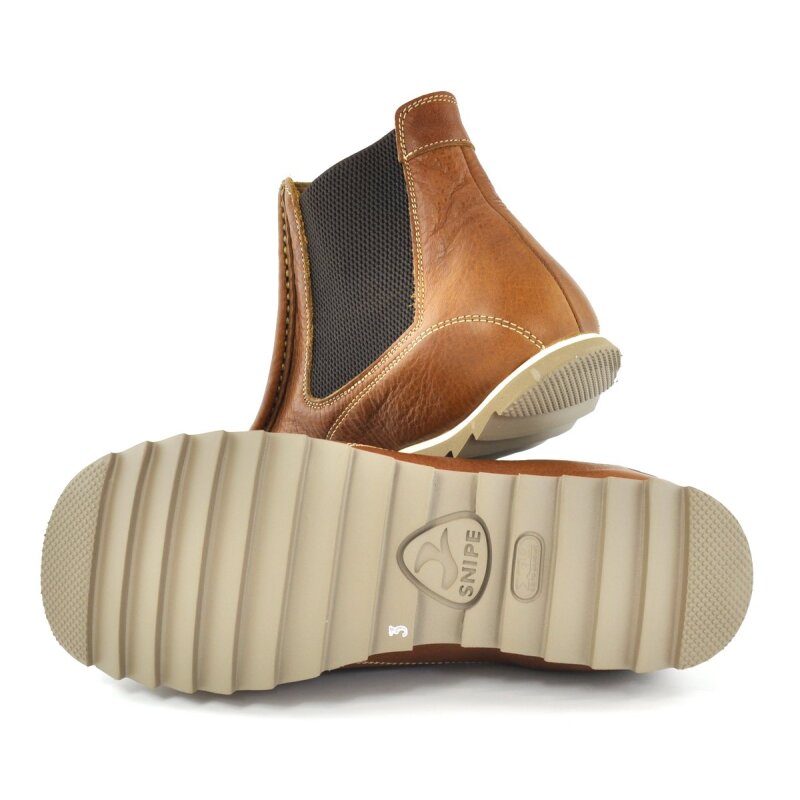 Snipe Herren Chelsea Boot Ripple 42291 cuero