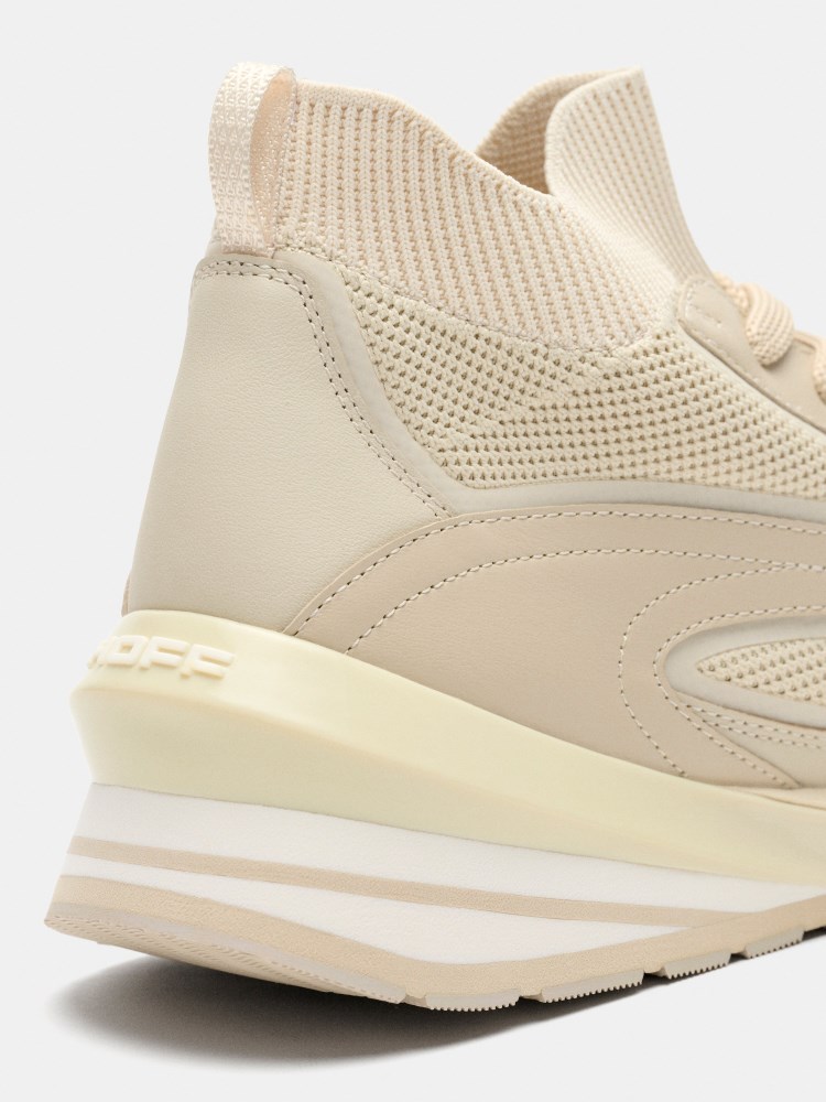 Hoff Damen Seven Flyknit Runner Beige