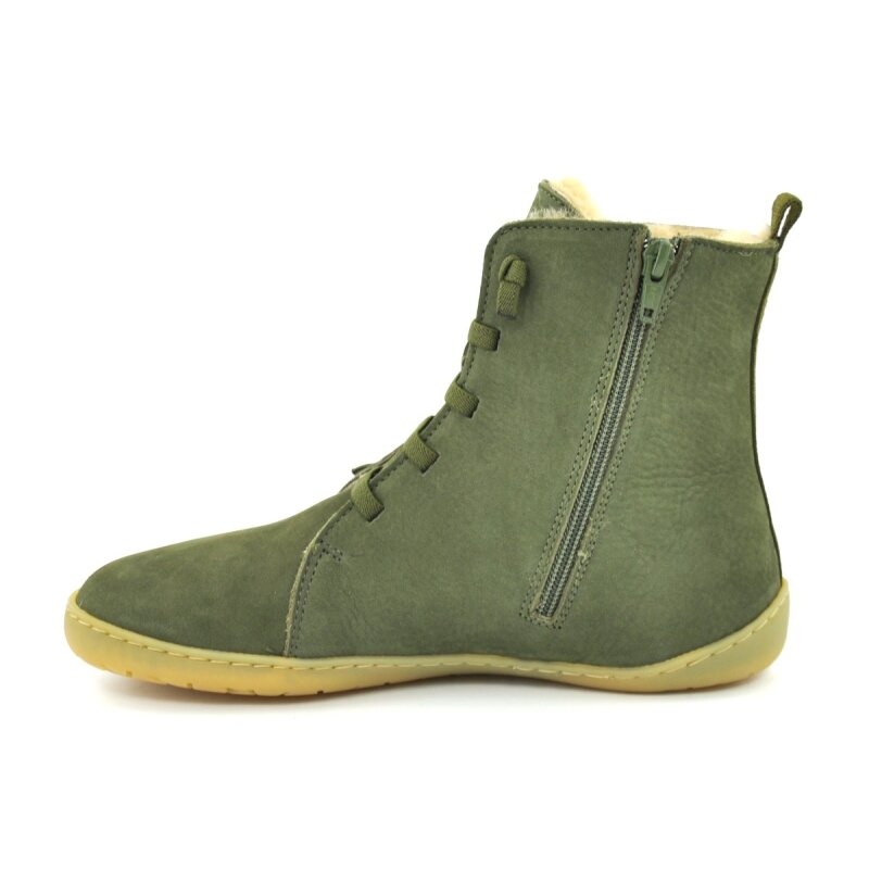 Snipe Herren Barfußboot 05286 kaki mit Warmfutter