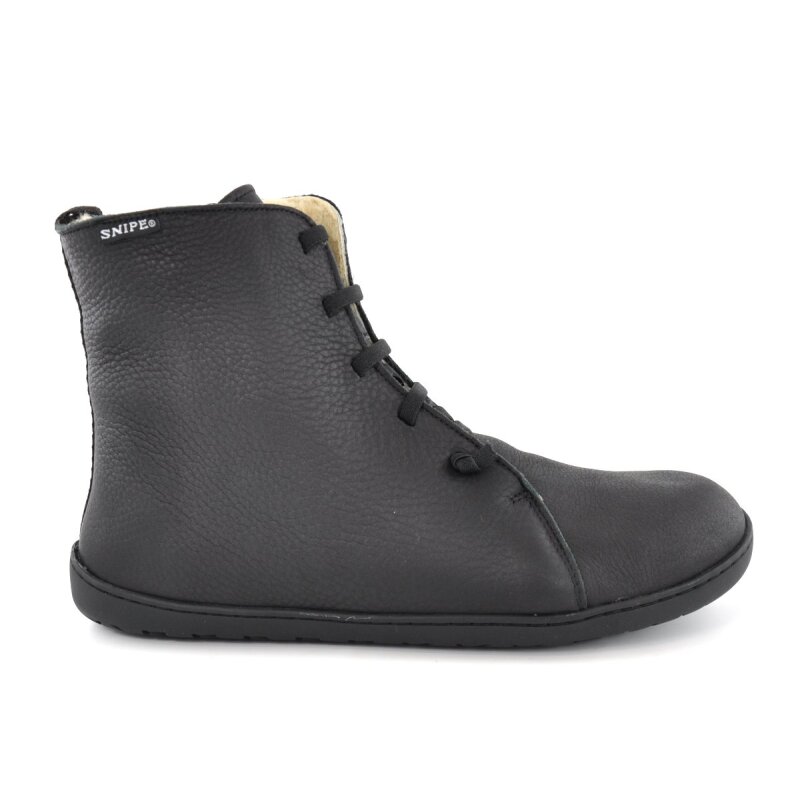 Snipe Damen Barfußboot 05286 negro mit Warmfutter