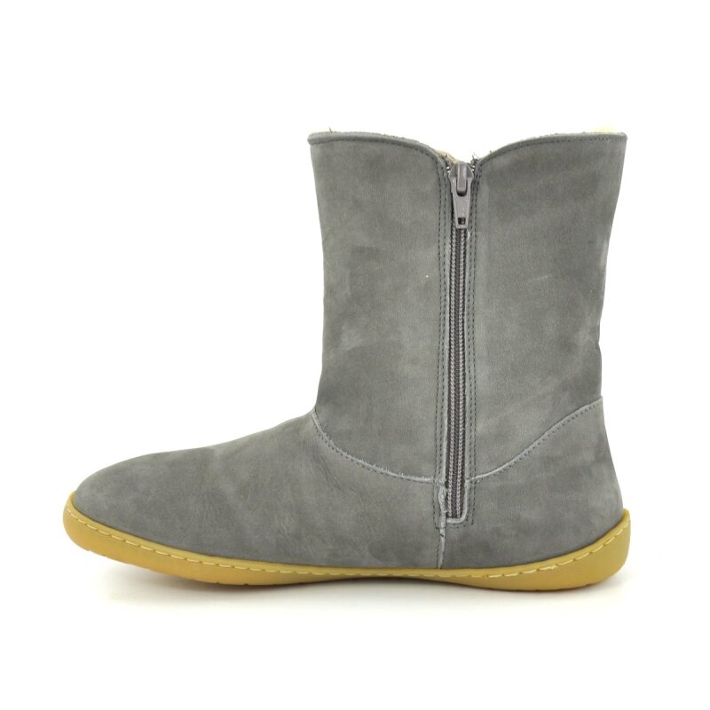 Snipe Damen Barfußboot 05490 gris mit Warmfutter