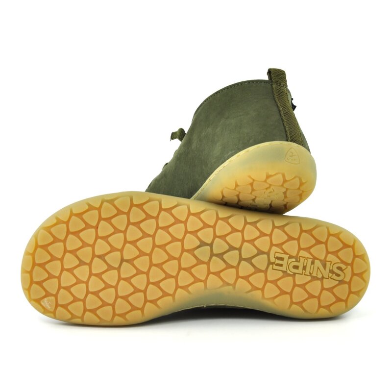 Snipe Damen Barfußschuh 05283 kaki