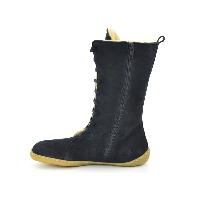 Snipe Damen Barfußstiefel 05289 marino mit Warmfutter