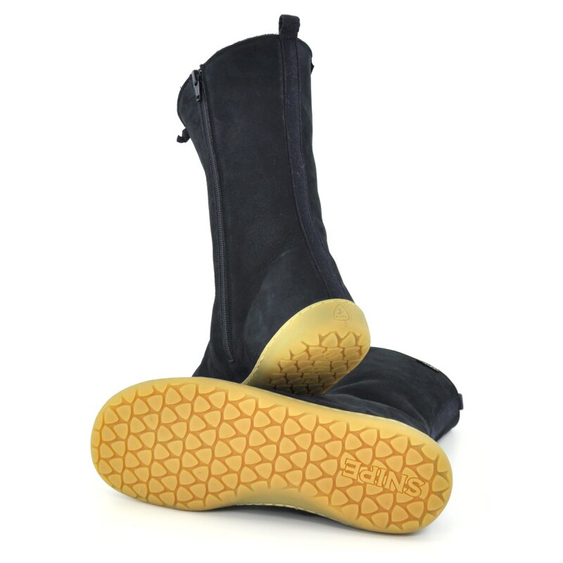 Snipe Damen Barfußstiefel 05289 marino mit Warmfutter