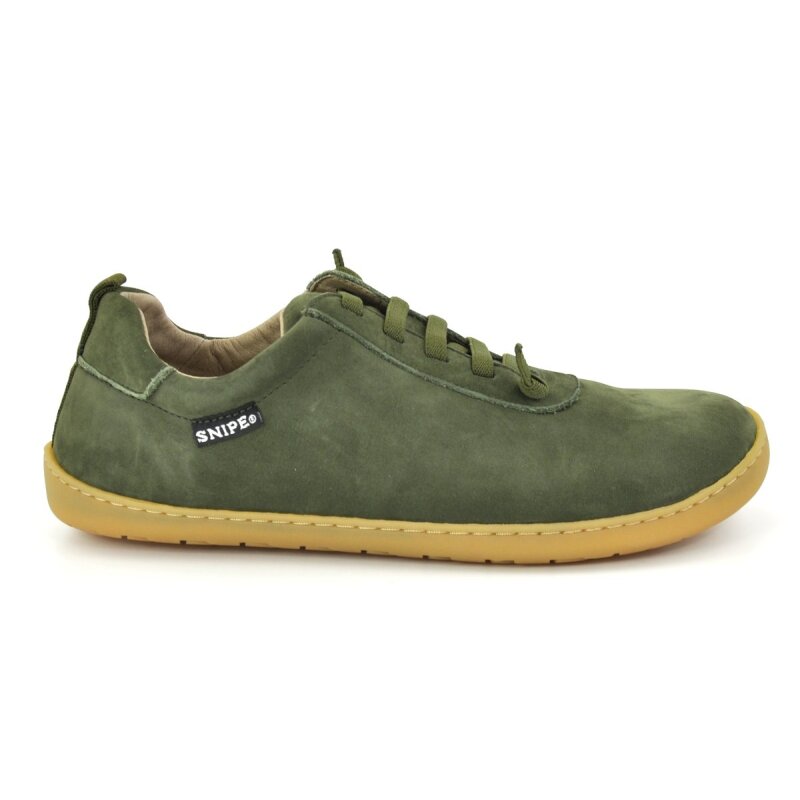 Snipe Herren Barfußsneaker 05402 kaki