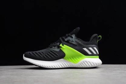 Adidas AlphaBounce Beyond Black Green White 1 416x277