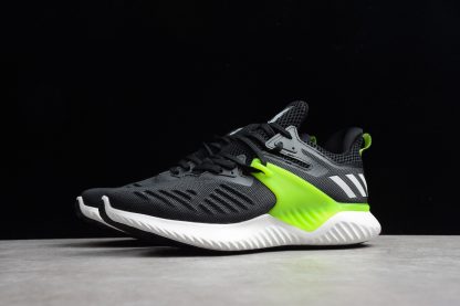 Adidas AlphaBounce Beyond Black Green White 2 416x277