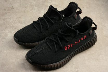 Adidas Yeezy Boost 350V2 Bred Black Red CP9652 7 416x278