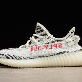 Adidas Yeezy Boost 350V2 Zebra White Core Black Red CP9654 1 324x324