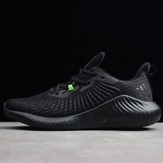 Adidas AlphaBounce Black Green 1 324x324