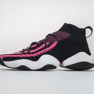 Pharrell x adidas Crazy BYW Solar Pink Black Pink Basketball Shoes1 324x324