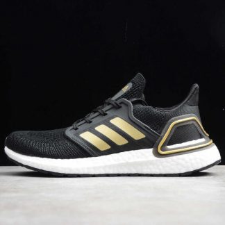 Adidas UltraBoost 20 Consortium Black White Gold EE4393 1 1 324x324