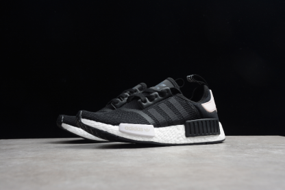 Adidas NMD R1 Black White Pink B37649 2 416x277