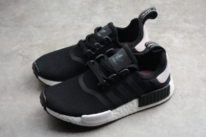 Adidas NMD R1 Black White Pink B37649 4 416x277