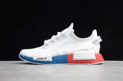 Adidas NMD R1 V2 Pure White Blue Red FX4148 1 416x276