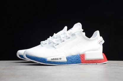 Adidas NMD R1 V2 Pure White Blue Red FX4148 2 416x276