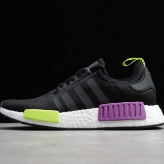 Adidas marquee NMD R1 Black Purple Volt D96627 1 324x324