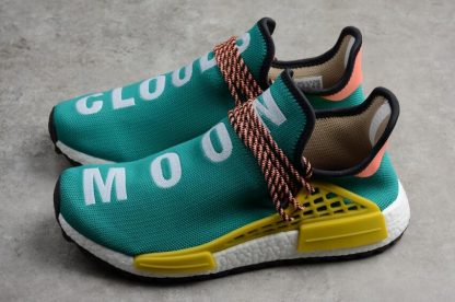 Pharrell x woven Adidas NMD Human Race Sea Blue White AC7188 4 416x276