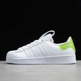 2020 Adidas Superstar Bright White Green Volt FW2846 1 324x324