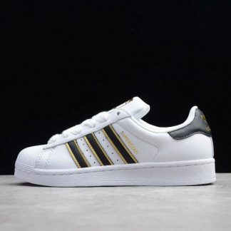 2020 adidas ambattur Superstar White Black Metallic Gold G54692 1 324x324