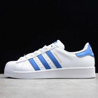 2020 adidas Superstar White Blue D98000 1 324x324