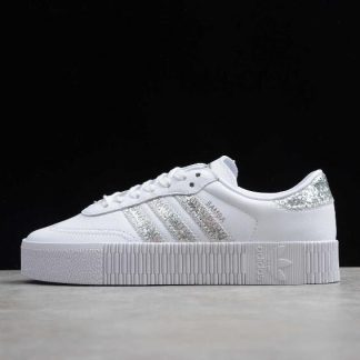 Adidas Sambarose W White Metallic Silver FX3819 1 324x324