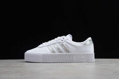 Adidas Sambarose W White Metallic Silver FX3819 1 416x277