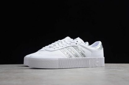 Adidas Sambarose W White Metallic Silver FX3819 2 416x276