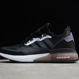 Mens Adidas cp9301 ZX 2K Boost Black White Purple FV7475 1 324x324