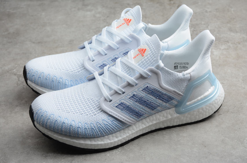 adidas ultra boost white and blue