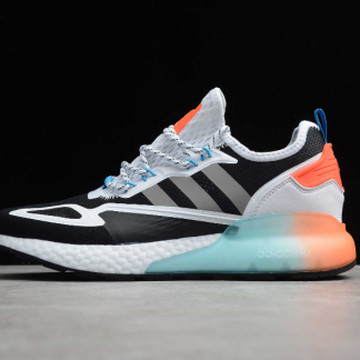 New Release Adidas ZX 2K Boost Black White Orange FV7468 1 324x324