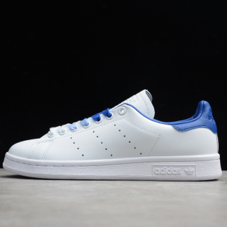 Stylish Adidas mulher Stan Smith White Blue EF4690 1 324x324