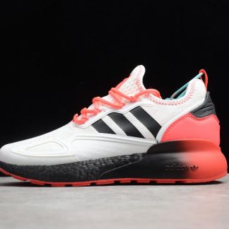 Cheap Sale Adidas ZX 2K Boost White Black Red FY7353 1 324x324