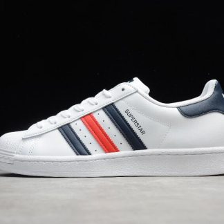 Free Shipping Adidas Superstar White Blue Red FX2823 1 324x324
