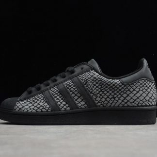 New Brand Adidas Superstar Snakeskin Black Grey FY6014 1 324x324