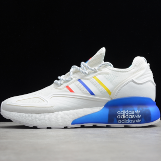 New Release Adidas bianco ZX 2K Boost White Blue CQ2768 1 324x324