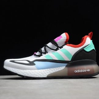 Online Sale Adidas ZX 2K Boost White Black Red Green FV2958 1 324x324